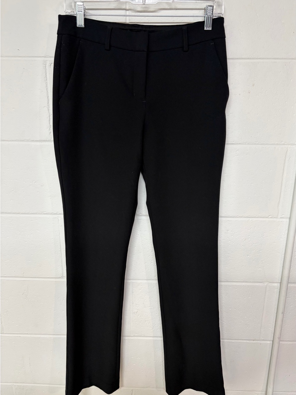 Express Black Slim Straight Dress Pants